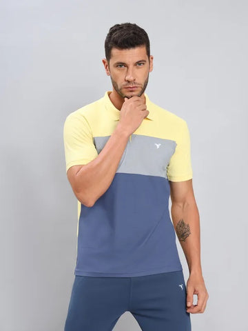 Technosport Pineapple Dri Fit Polo T-Shirt