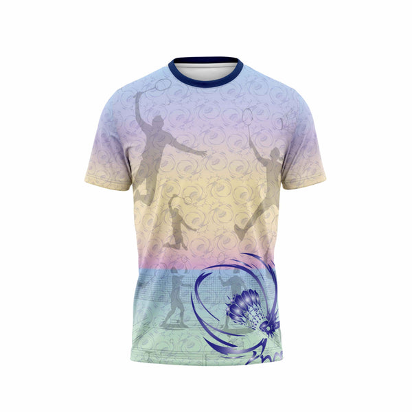 Pastel Smash Badminton Custom Jersey Front - The Sport Stuff