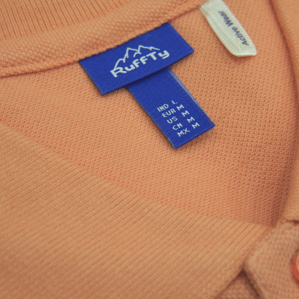 Peach Custom Polo TShirt - The Sport Stuff