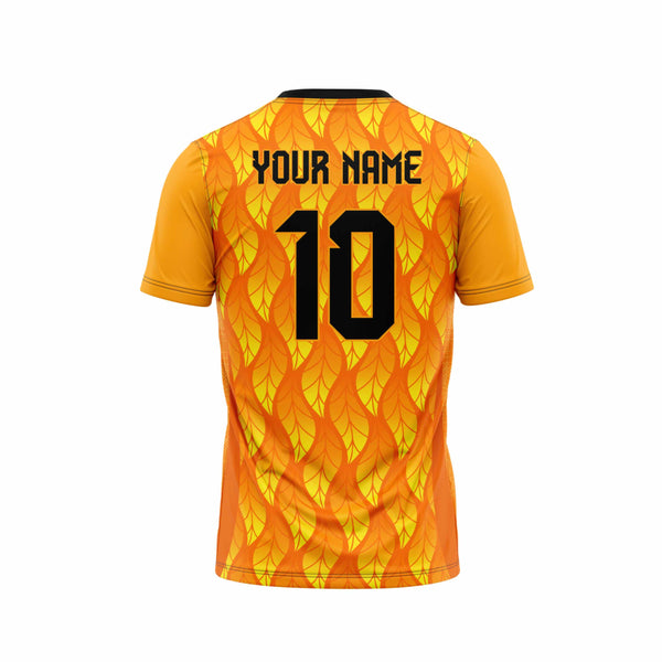 Phoenix Feather Football Custom Jersey Back Design - The Sport Stuff