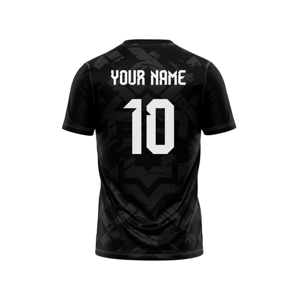 Red Matrix Football Custom Jersey Back Design - The Sport Stuff