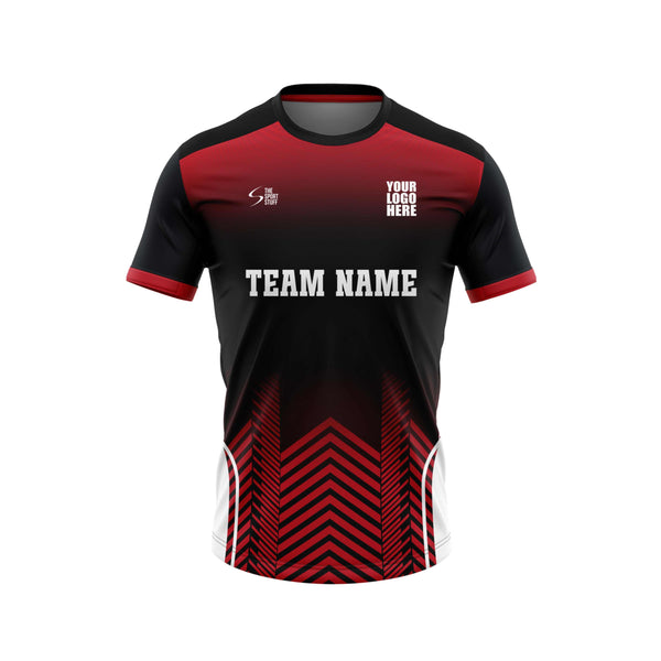 Redline Motion Football Custom Jersey Front Design - The Sport Stuff