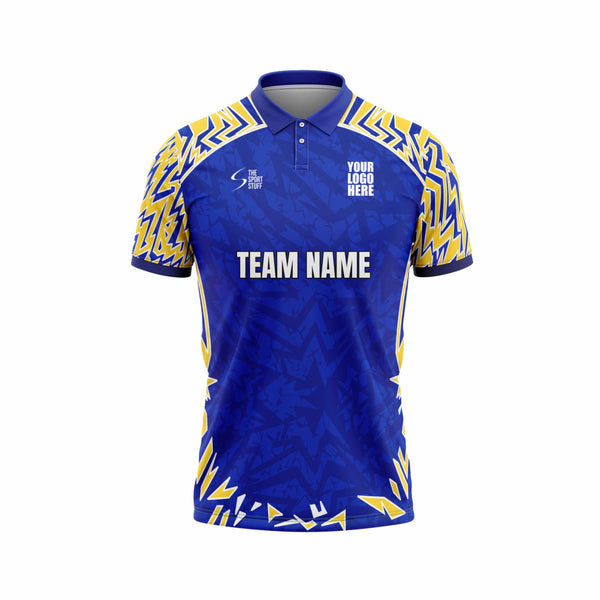 Royal Rush Cricket Custom Jersey Front Design - The Sport Stuff