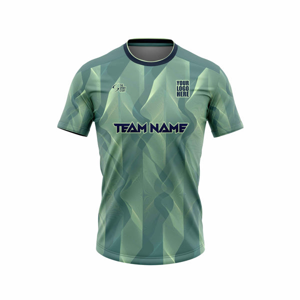 Sage Surge Custom Football Jersey Front Design - The Sport Stuff