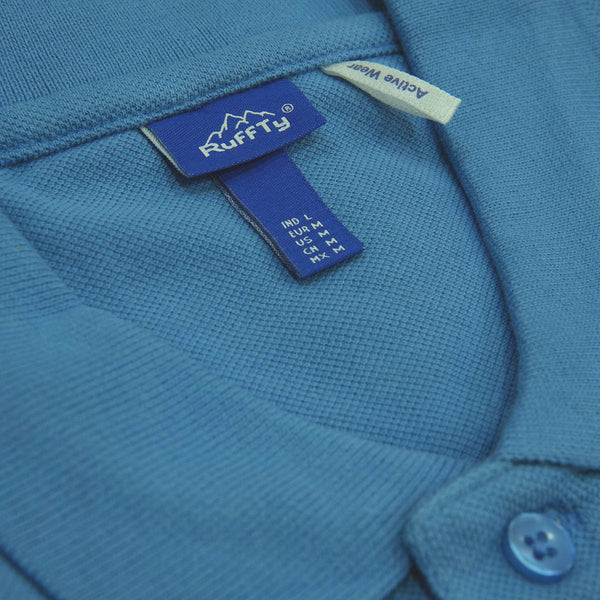 Sky Blue Custom Polo TShirt - The Sport Stuff