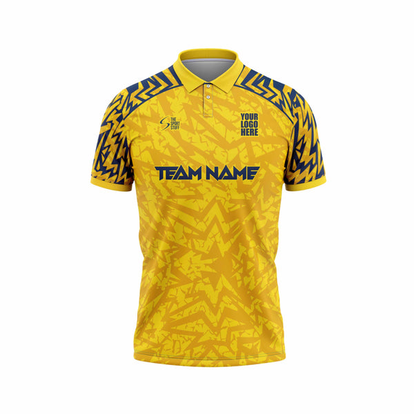 Solar Strike Cricket Custom Jersey Front Design - The Sport Stuff