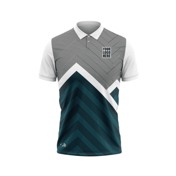 Teal Velocity Cricket Custom Jersey Front Design - The Sport Stuff