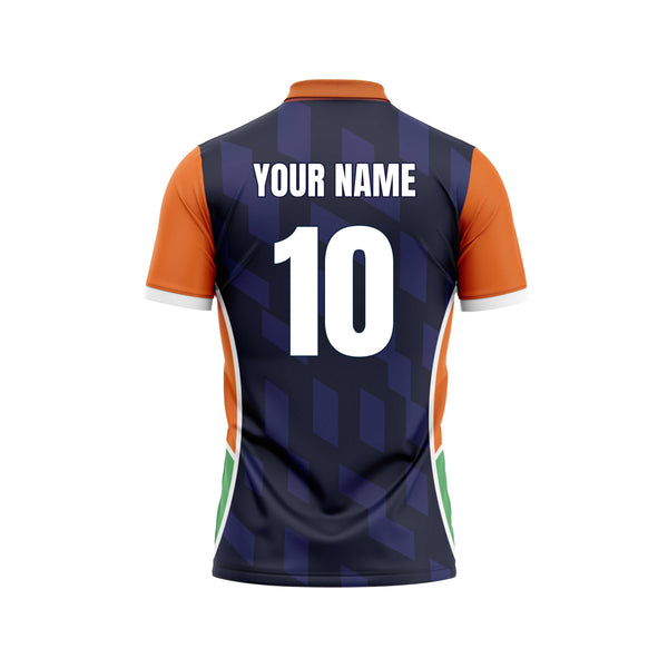 Tri Force Cricket Custom Jersey Back Design - The Sport Stuff