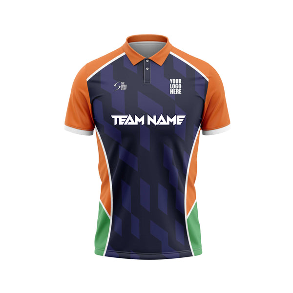Tri Force Cricket Custom Jersey Front Design - The Sport Stuff