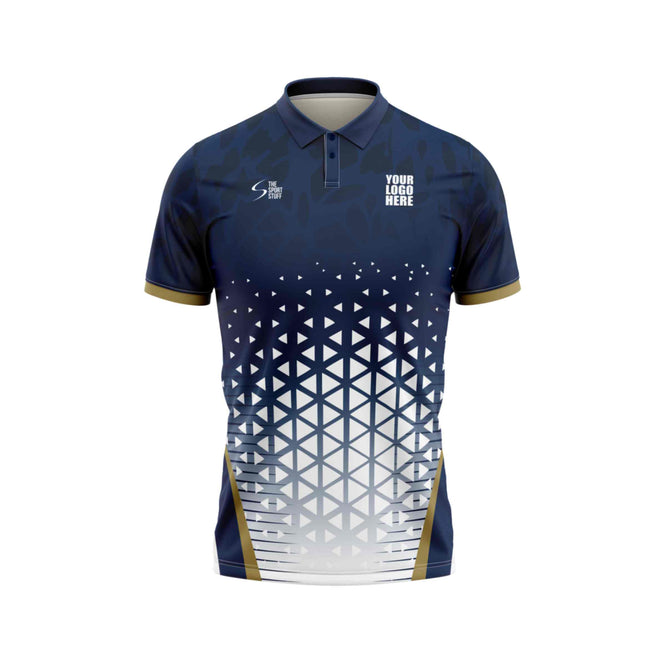 Blue Cricket Jersey Design
