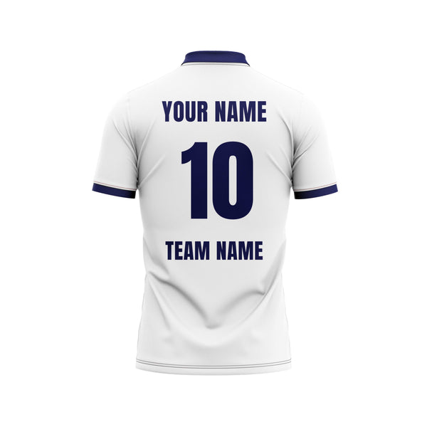 Blue Kites Cricket Custom Jersey Back - The Sport Stuff