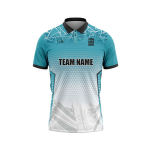 Cyan Hex Cricket Custom Jersey - The Sport Stuff
