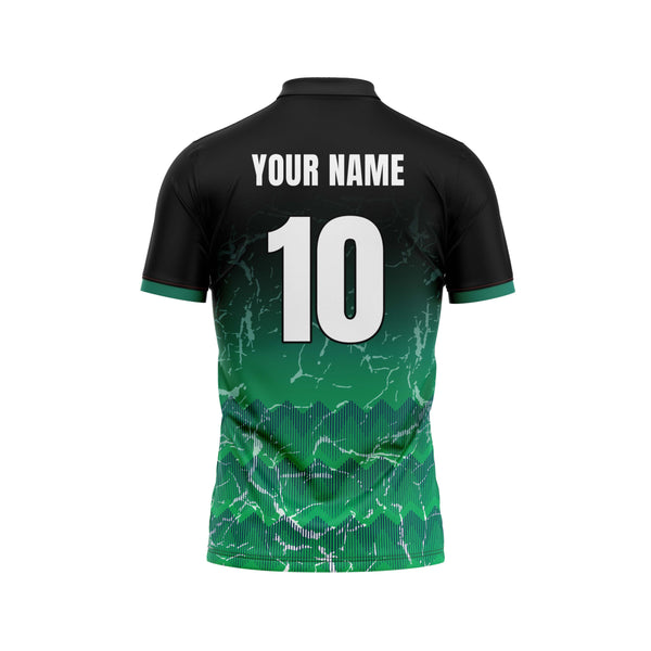Deep Lagoon Cricket Custom Jersey Back - The Sport Stuff