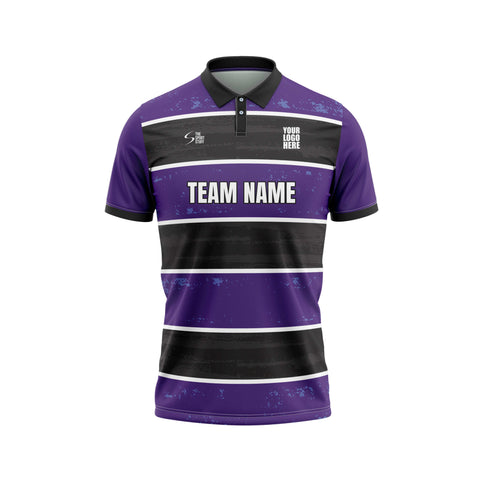 Deep Purple Cricket Custom Jersey - The Sport Stuff