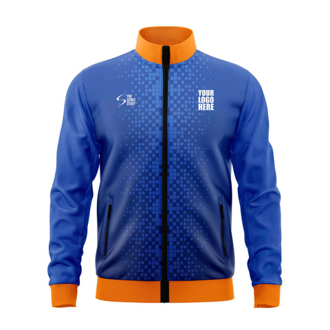 Egyptian Blue Custom Sports Team Jacket - The Sport Stuff