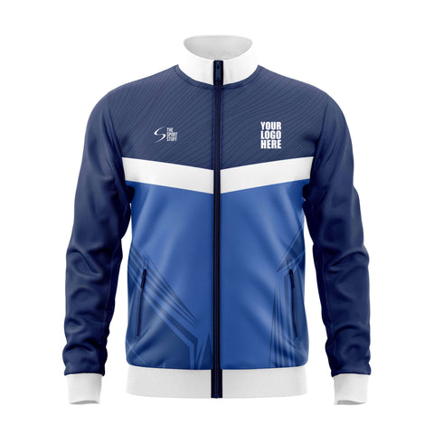 Estate Blue Custom Sports Team Jacket - The Sport Stuff