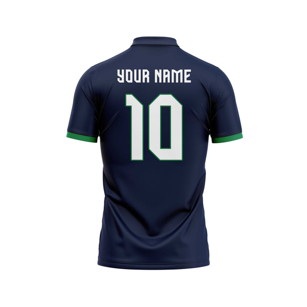 Gradient Green Customized Cricket Jersey - The Sport Stuff