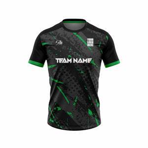 Green Tropics Football Custom Jersey - The Sport Stuff