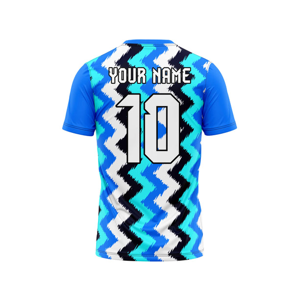 Hadfield Blue Customized Football Jersey - The Sport Stuff