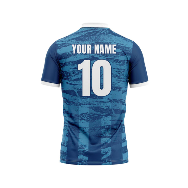 Midnight Blue Cricket Custom Jersey Back - TheSportStuff