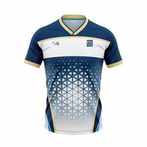 Oriental Blue Football Custom Jersey - The Sport Stuff