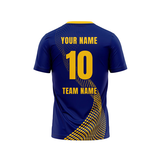 Polka Wave Customized Football Jersey - The Sport Stuff
