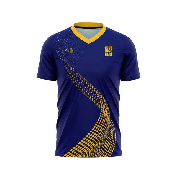 Polka Wave Customized Football Jersey - The Sport Stuff