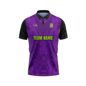Purple Roar Cricket Custom Jersey - The Sport Stuff