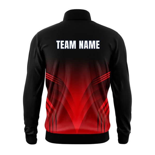 Red Claw Custom Sports Team Jacket Back Design - The Sport Stuff