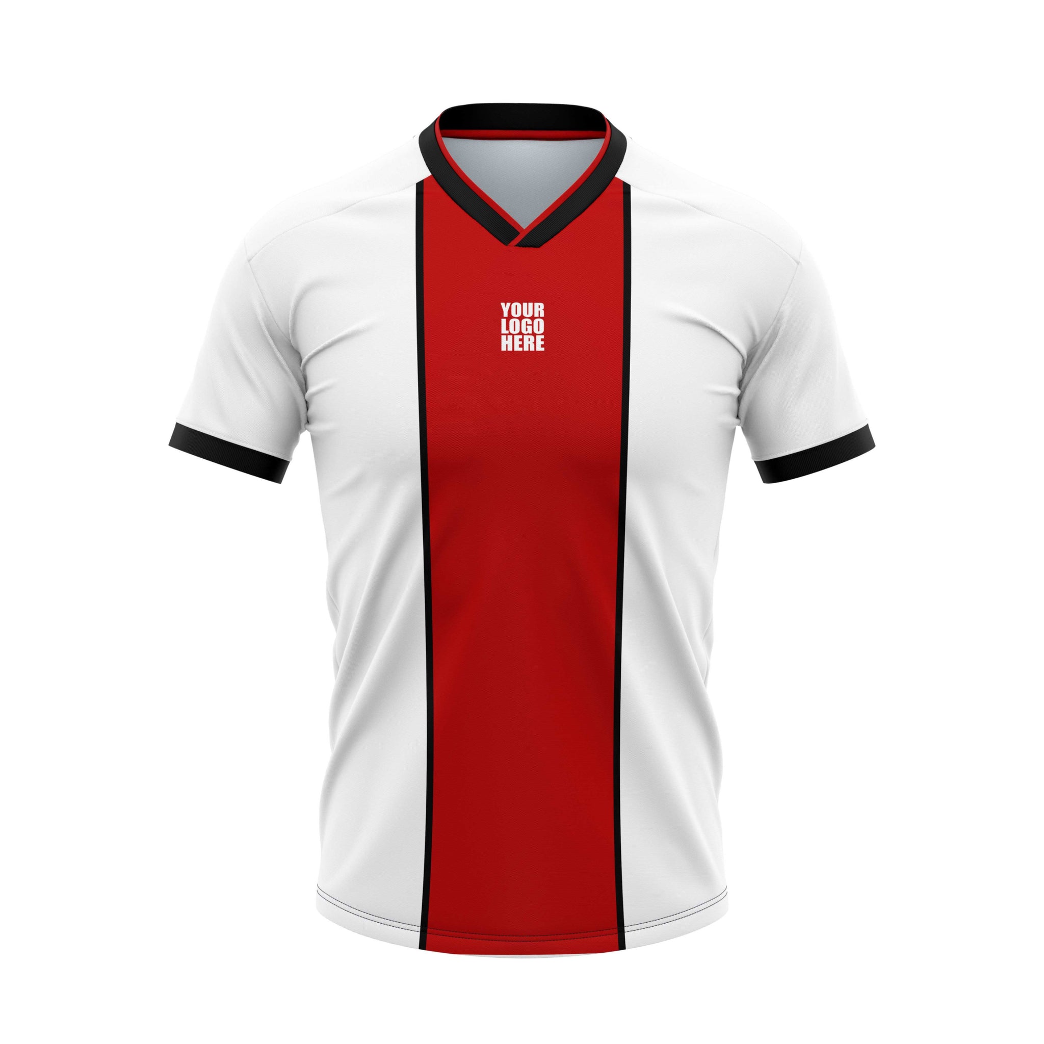Red Track Football Custom Jersey - TheSportStuff