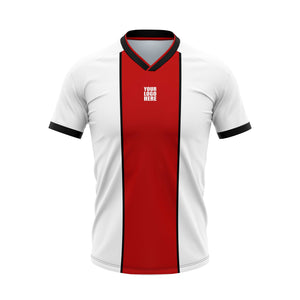 Red Track Football Custom Jersey - TheSportStuff
