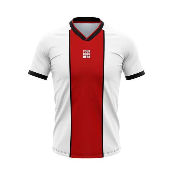 Red Track Football Custom Jersey - TheSportStuff
