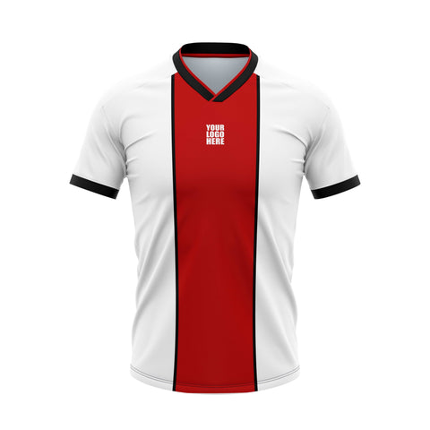 Red Track Football Custom Jersey - TheSportStuff