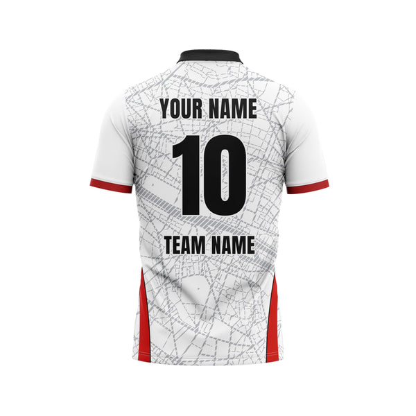 Smooth Flow Cricket Custom Jersey Back - The Sport Stuff