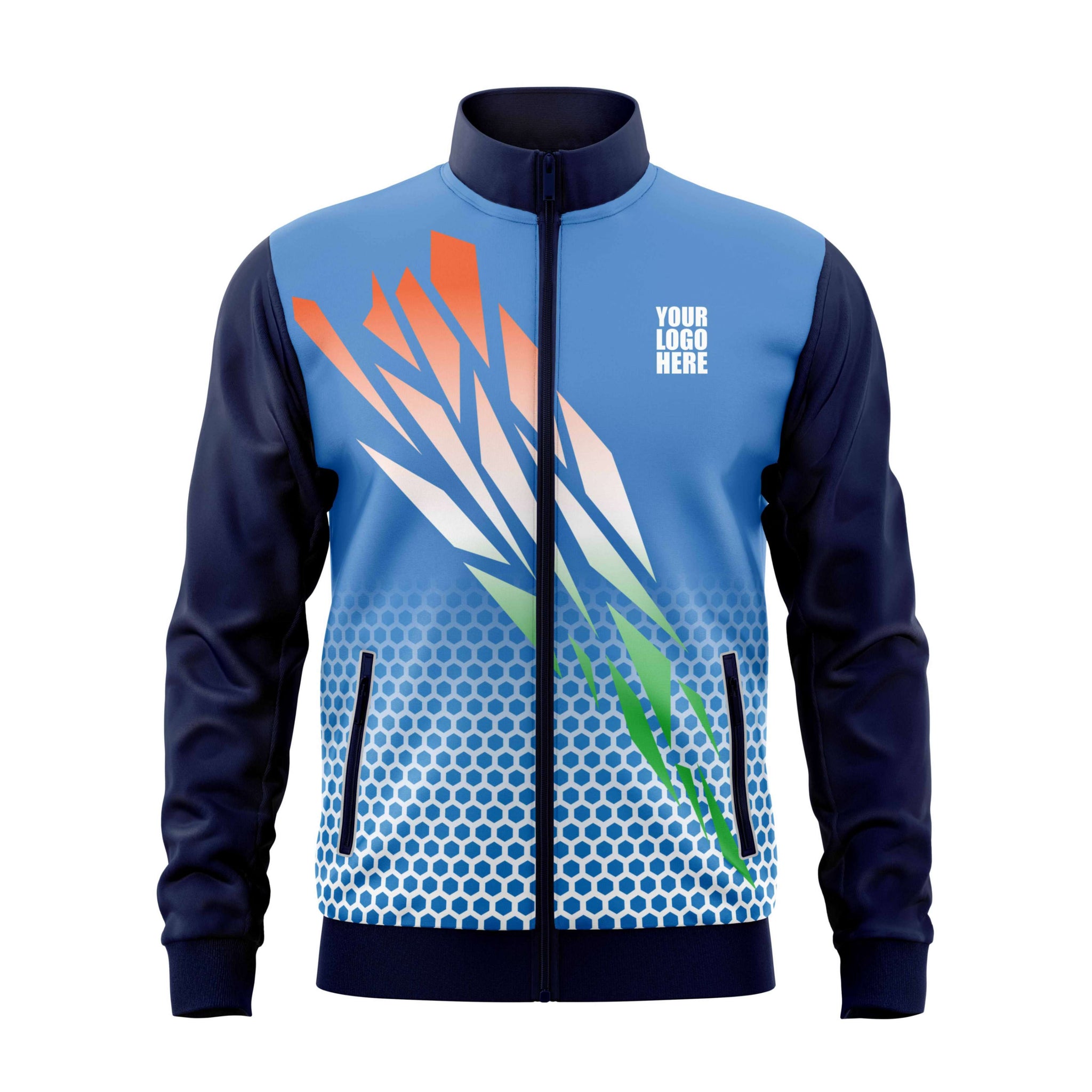 Tri Sword Custom Sports Team Jacket - Main Image