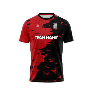 Washed Red Football Custom Jersey - The Sport Stuff