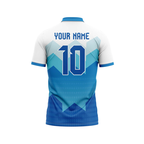 White Sword Customized Cricket Jersey Design - TheSportStuff