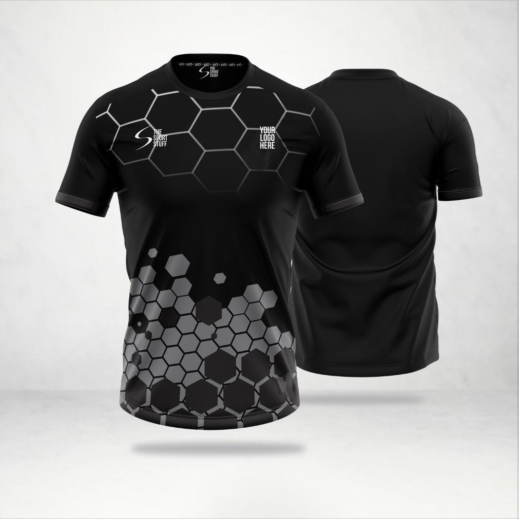Honey Comb Customized Football Team Jersey Design | Customized Football Jerseys Online India - TheSportStuff Without Shorts / Full Sleeve / Diamond