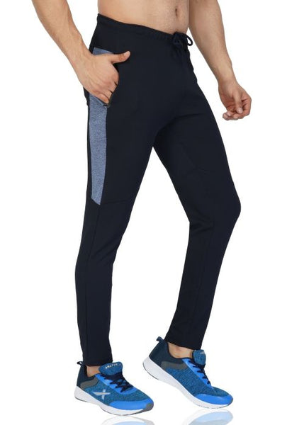 Vector-X Men's Track Pant Waffle Knit Navy Blue