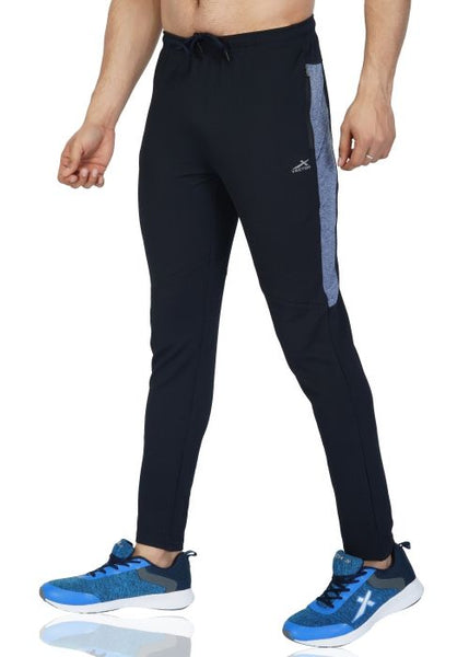 Vector-X Men's Track Pant Waffle Knit Navy Blue