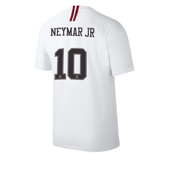 Neymar PSG Jordan Jersey 2018/19 White