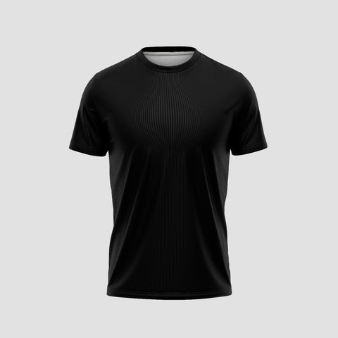 Men's Black Football Jersey - TheSportStuff