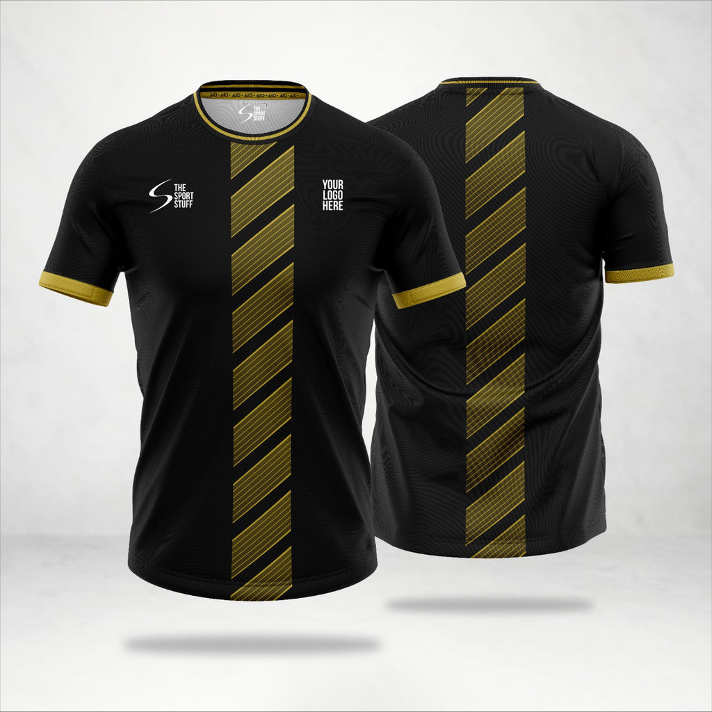 Black Football Jersey Designs  Buy Customized Football Jerseys Online  India - TheSportStuff