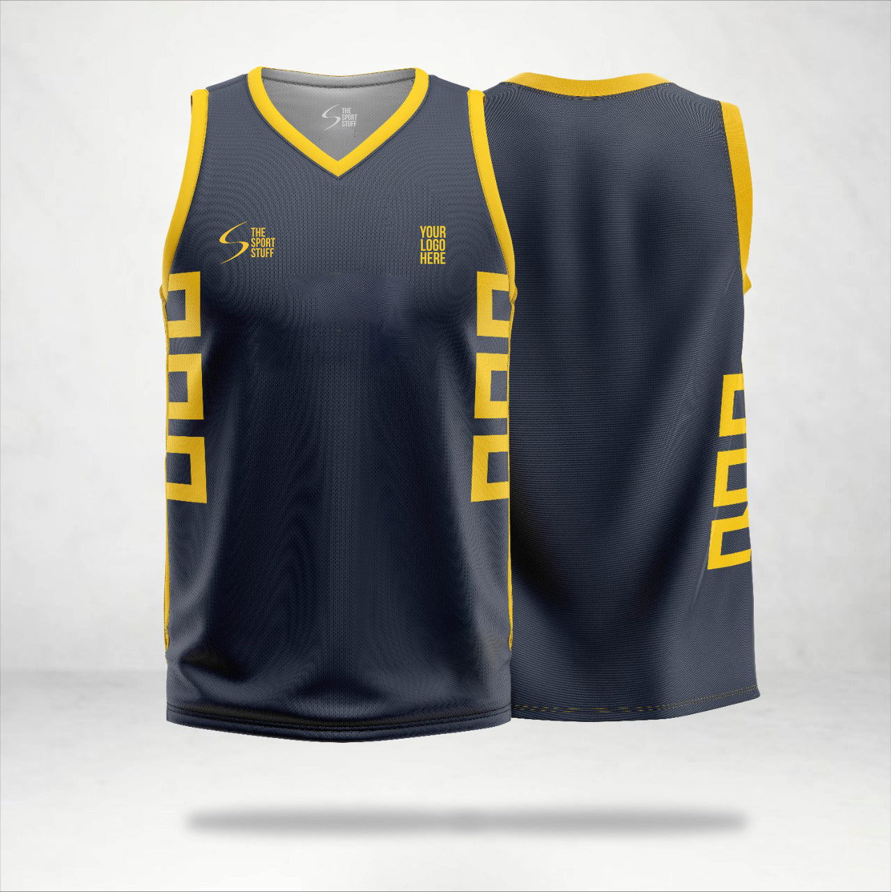 Blue Stone Customized Basketball Jersey