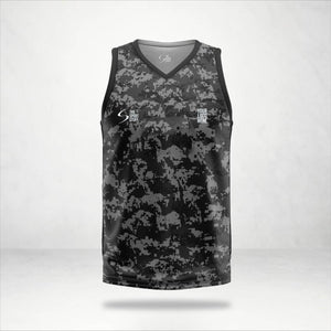 Camouflage Customized Basketball Jersey - TheSportStuff
