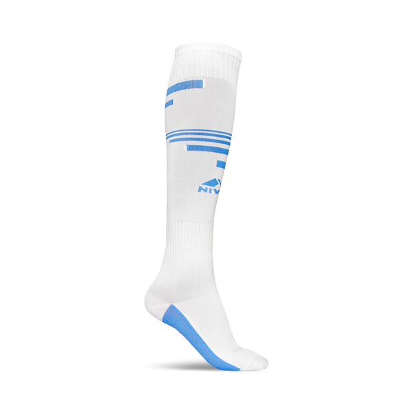 NIVIA Encounter White Stocking - TheSportStuff