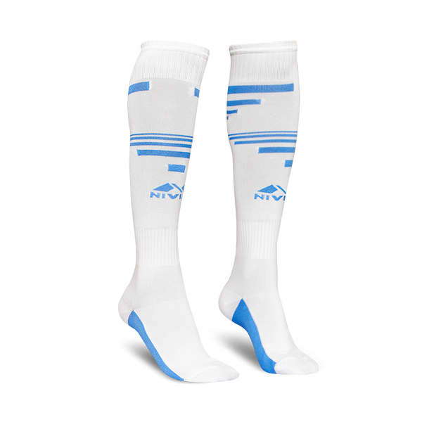 NIVIA Encounter White Stocking - TheSportStuff