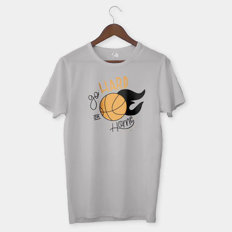 Go Hard Or Go Home Basketball TShirt - TheSportStuff