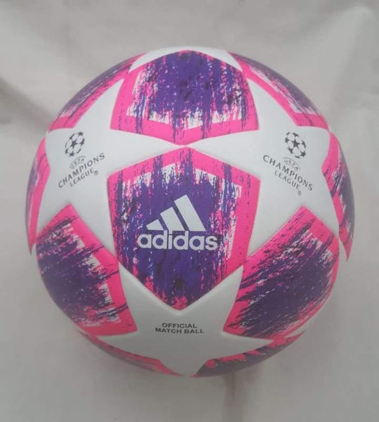 Adidas UEFA Champions League Stitchless Football Purple And Pink