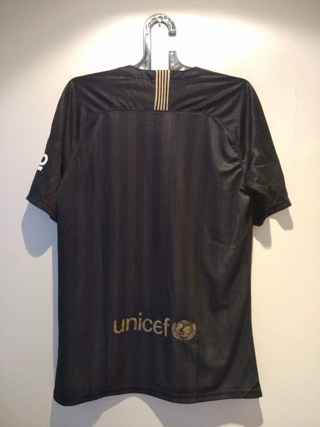 Barcelona Black Training Jersey 2018/19 Backside